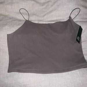 Wild Fable Spaghetti Strap Ribbed Tank Top - Size Large NWT